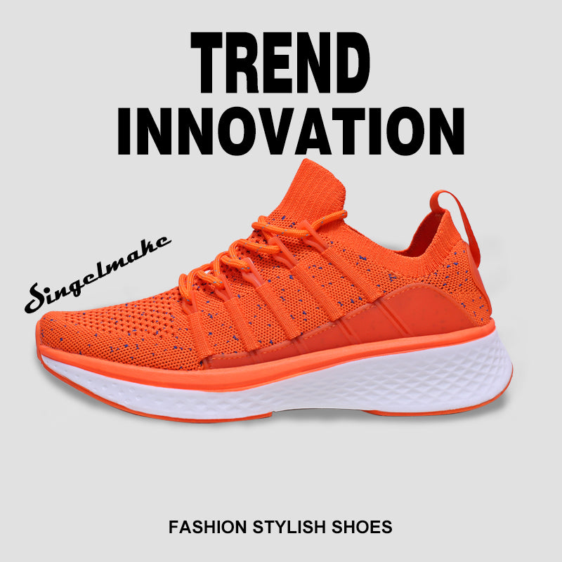 Herren Mesh-Sportschuhe Atmungsaktiv Verschleißfest Stoßdämpfend Lauf- und Freizeit-Sneaker | M2