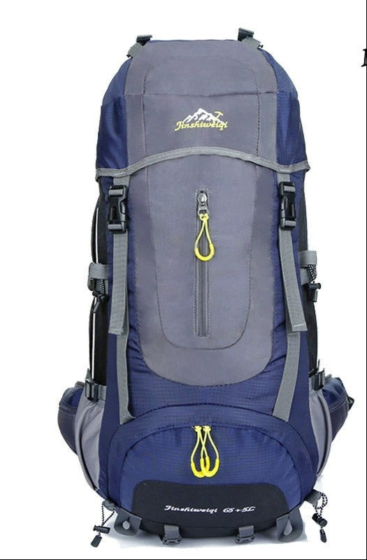 70L Wanderrucksack mit großem Fassungsvermögen – Wasserdichter Trekkingrucksack mit ergonomischem Tragesystem für Damen & Herren | 0621
