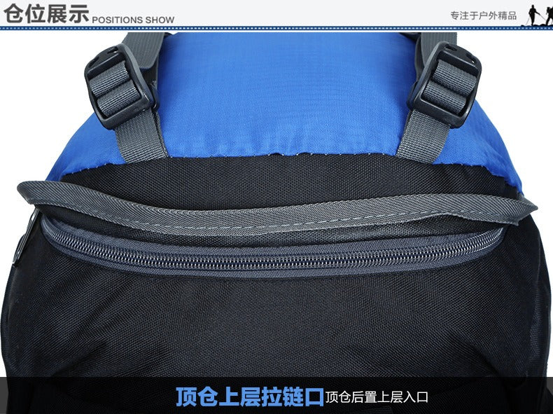 70L Wanderrucksack mit großem Fassungsvermögen – Wasserdichter Trekkingrucksack mit ergonomischem Tragesystem für Damen & Herren | 0621