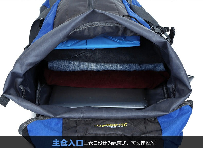70L Wanderrucksack mit großem Fassungsvermögen – Wasserdichter Trekkingrucksack mit ergonomischem Tragesystem für Damen & Herren | 0621