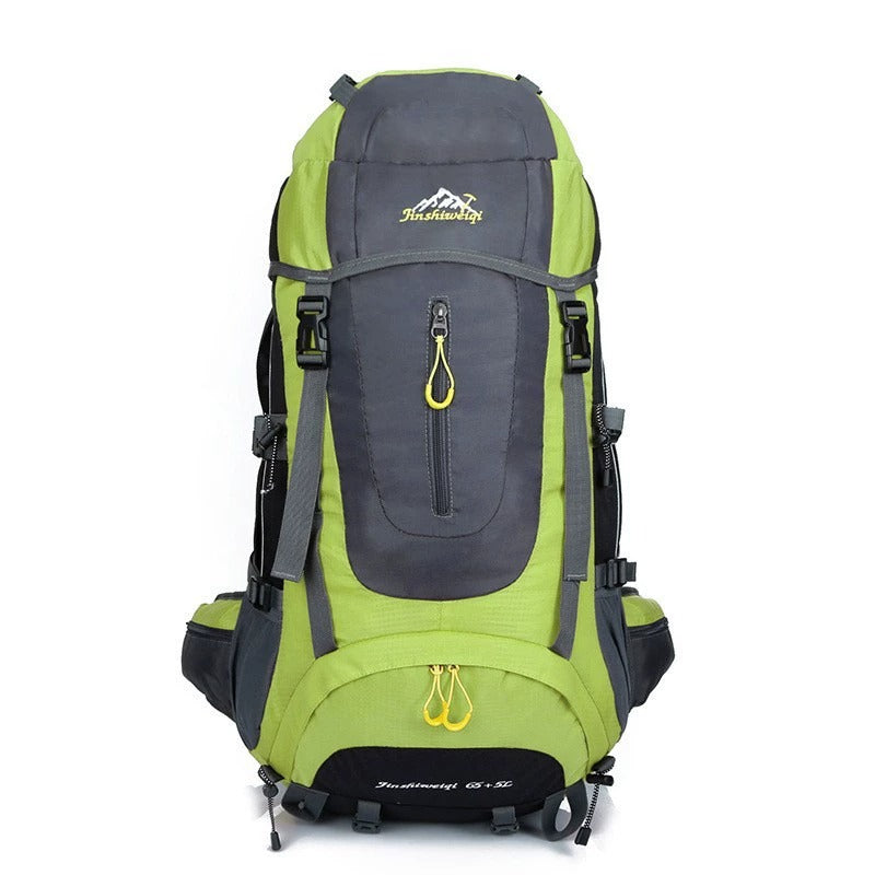 70L Wanderrucksack mit großem Fassungsvermögen – Wasserdichter Trekkingrucksack mit ergonomischem Tragesystem für Damen & Herren | 0621
