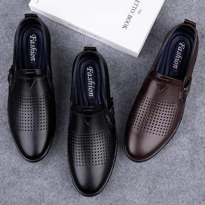 Herren Fahren Atmungsaktive Flats Freizeitschuhe Hochzeit Slipper Lederschuhe | 23008