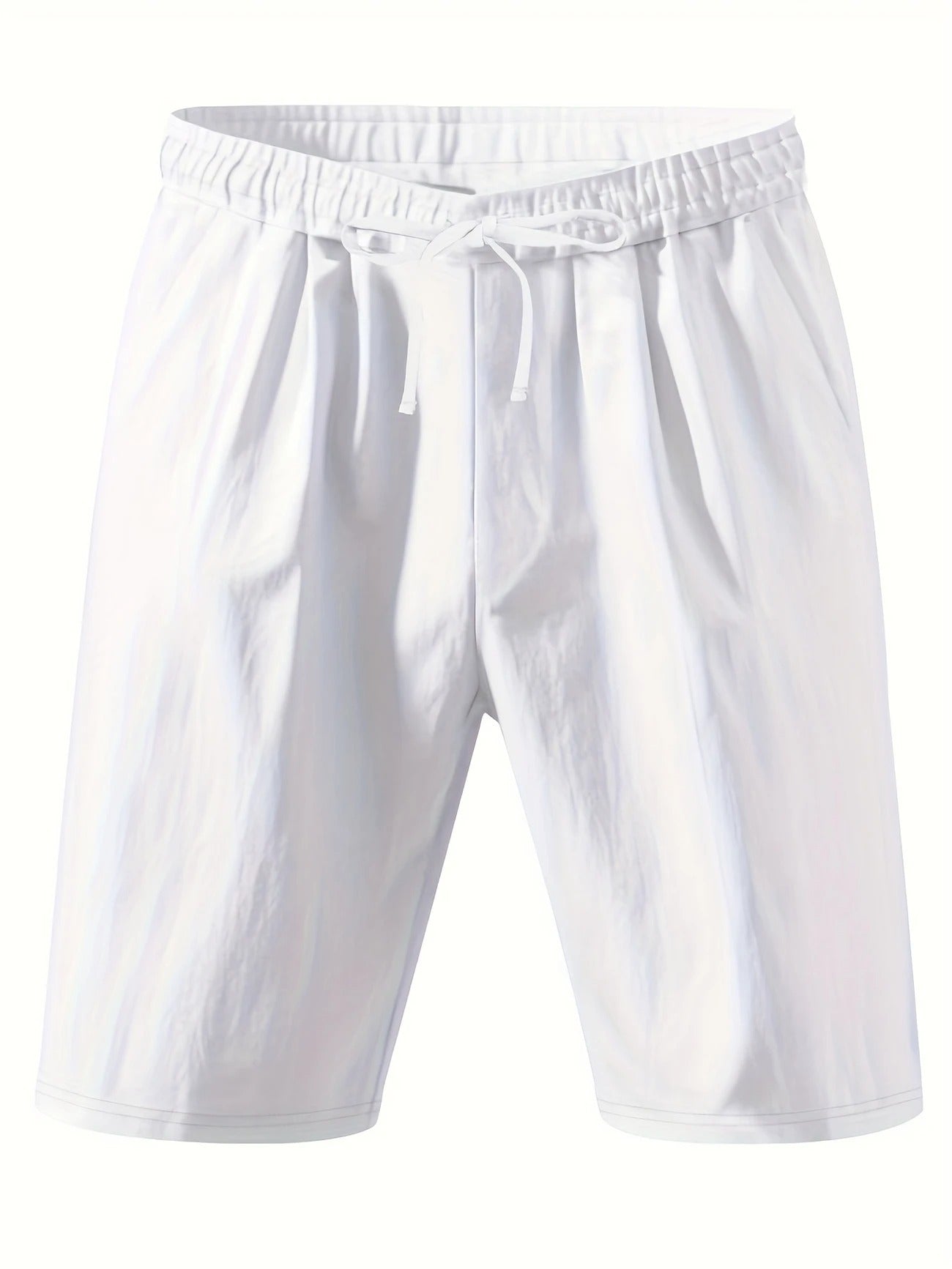Atmungsaktive Leinenshorts für Herren – Leichte Sommer-, Strand- und Sport-Freizeitkleidung | YFY-WW-2