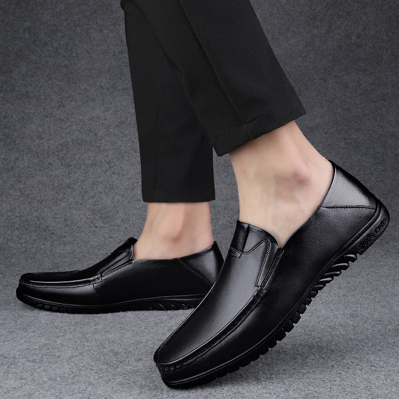 Business Lederschuhe Slip On Loafer Drive Walking Schuhe | B2102