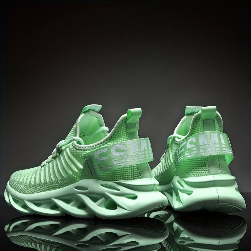 Atmungsaktive Strick-Sneaker zum Spazierengehen, leichte Sportschuhe, bequeme Low-Top-Sport-Turnschuhe | G101