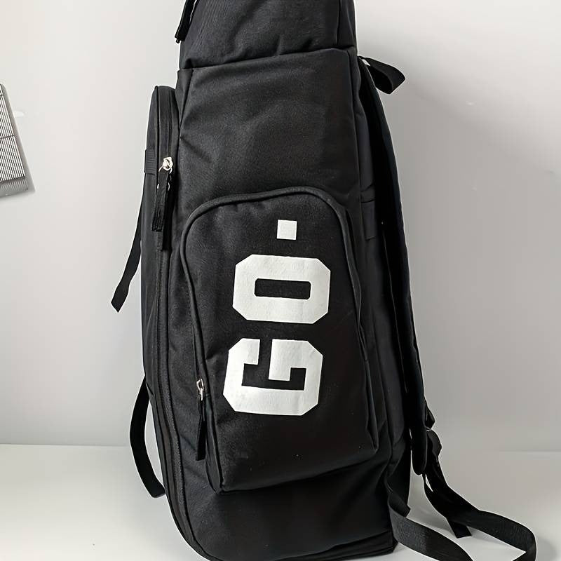 Wanderrucksäcke mit großer Kapazität, Outdoor-Tagesrucksack, ästhetische Reisetaschen mit mehreren Taschen, Camping-Skateboard-Skitasche | 2C101