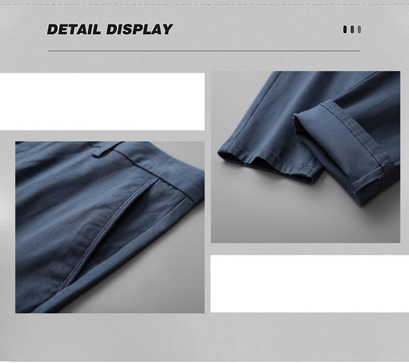 Hochwertige Freizeithose für Herren, gerade Hose, Bleistifthose, Cargohose | F07