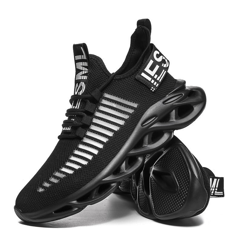 Atmungsaktive Strick-Sneaker zum Spazierengehen, leichte Sportschuhe, bequeme Low-Top-Sport-Turnschuhe | G101
