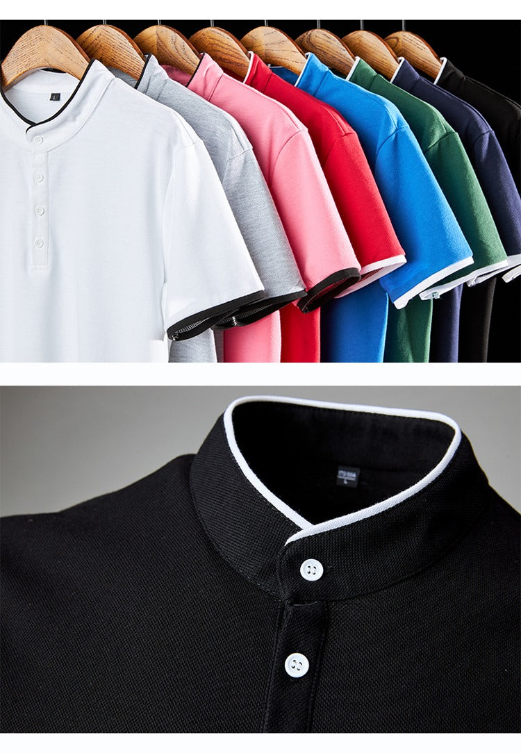 Herren Golf Business Poloshirt Sommer Kurzarm Mehrfarbiges passendes T-Shirt | 1031