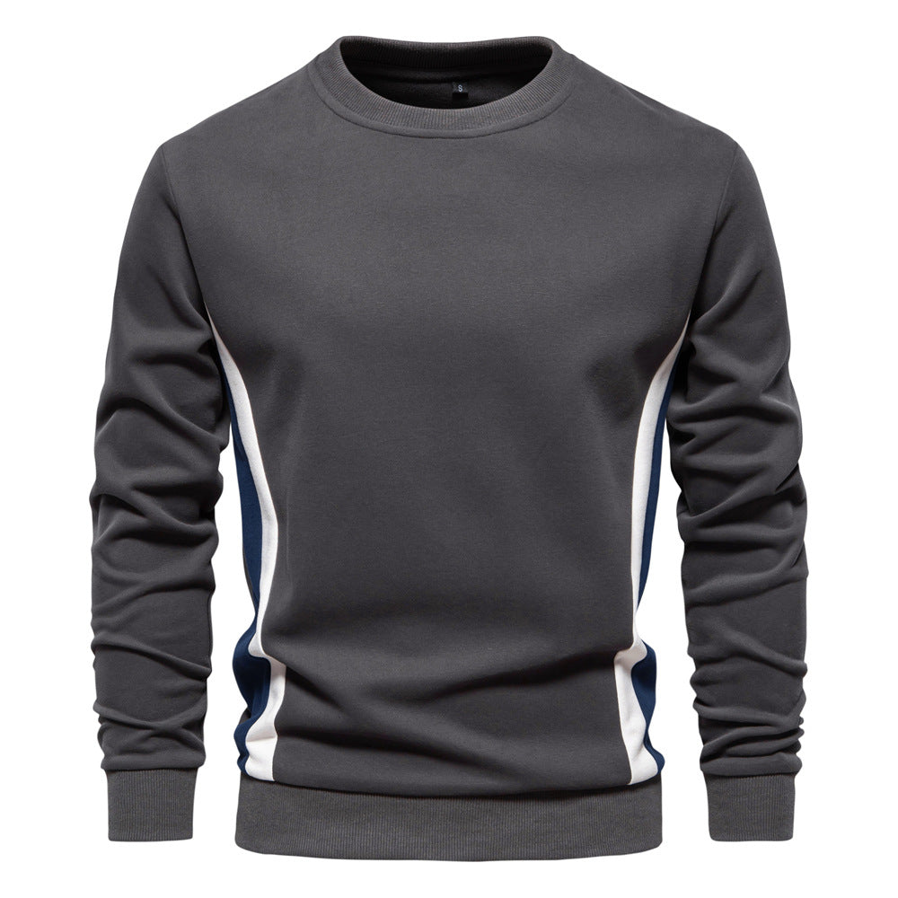 Herren Winter Sweatshirts Rundhalsausschnitt Casual Pullover Langarm Baumwolle Pullover Top | HD136