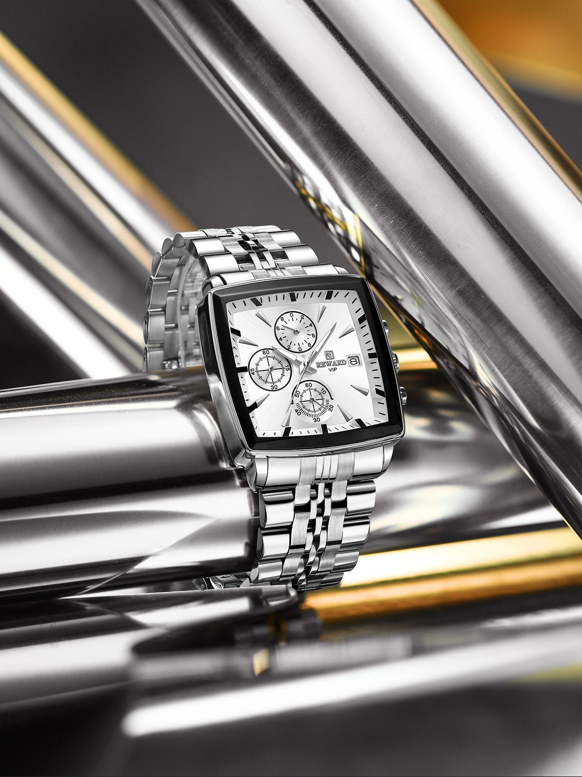Herrenuhren Quarz Luxus Business Leuchtzeiger Wasserdichte Uhr | RD81100M