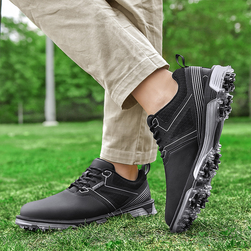 Herren Golfschuhe Wasserdichte, rutschfeste Outdoor-Golf-Trainingsschuhe | X6