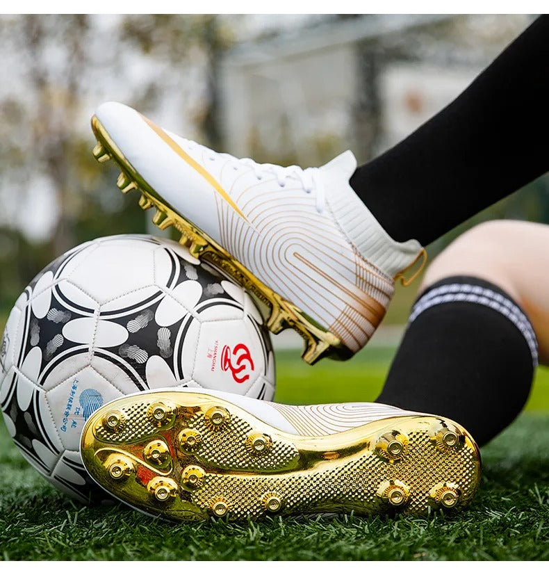 Professionelle Fußballschuhe mit langen Spikes "AG Ankle" "Fußballschuhe" Outdoor-Stollenschuhe Fußballschuhe | 32751G