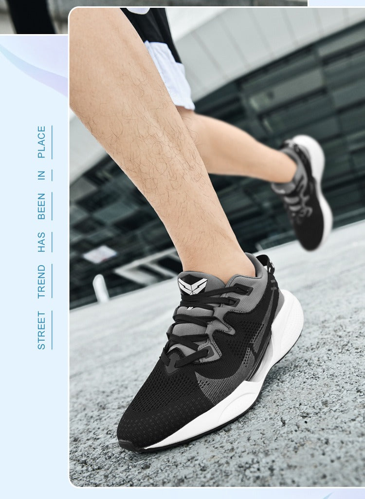 Air Cushion Sneakers Mesh Atmungsaktive Stoßdämpfung Laufschuhe | 9000