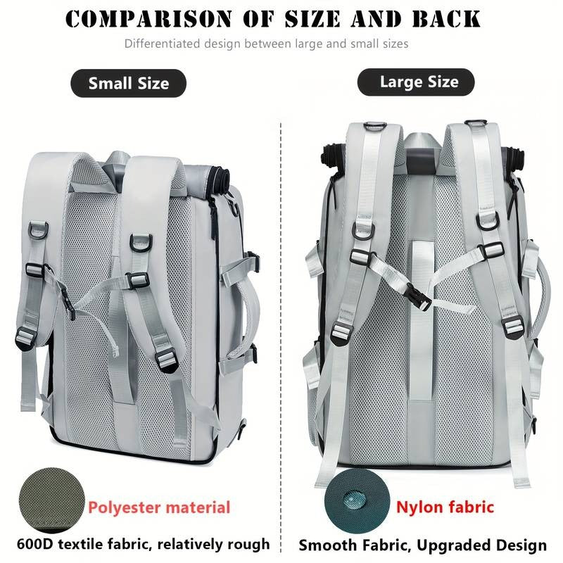 Professioneller Rucksack Geräumiger Reiserucksack Schuhfach Wasserabweisend Outdoor Wander- und Campingtasche Mehrere Taschen & Gepolsterte Schultergurte | 7798