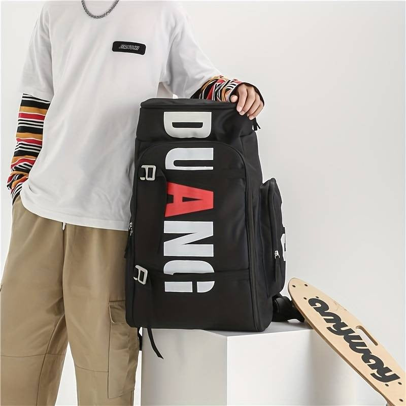 Wanderrucksäcke mit großer Kapazität, Outdoor-Tagesrucksack, ästhetische Reisetaschen mit mehreren Taschen, Camping-Skateboard-Skitasche | 2C101