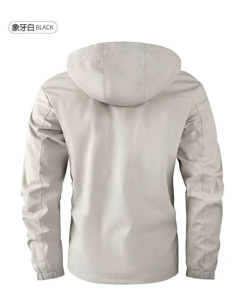 Winterjacke mit Kapuze, lässig, warm, dick, Windjacke mit Kapuze | 8889
