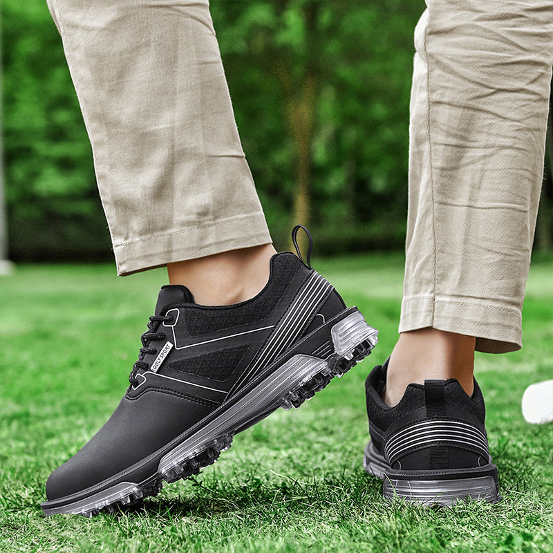 Herren Golfschuhe Wasserdichte, rutschfeste Outdoor-Golf-Trainingsschuhe | X6