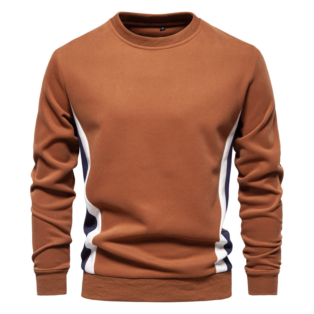Herren Winter Sweatshirts Rundhalsausschnitt Casual Pullover Langarm Baumwolle Pullover Top | HD136
