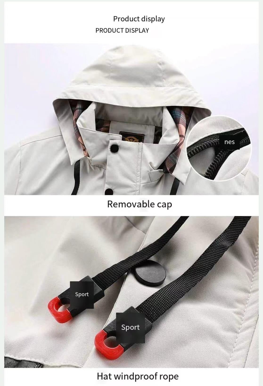 Winterjacke mit Kapuze, lässig, warm, dick, Windjacke mit Kapuze | 8889