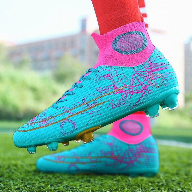Fußballschuhe rutschfeste Fußballschuhe Stollen Grass Footy Sneakers | 566-1