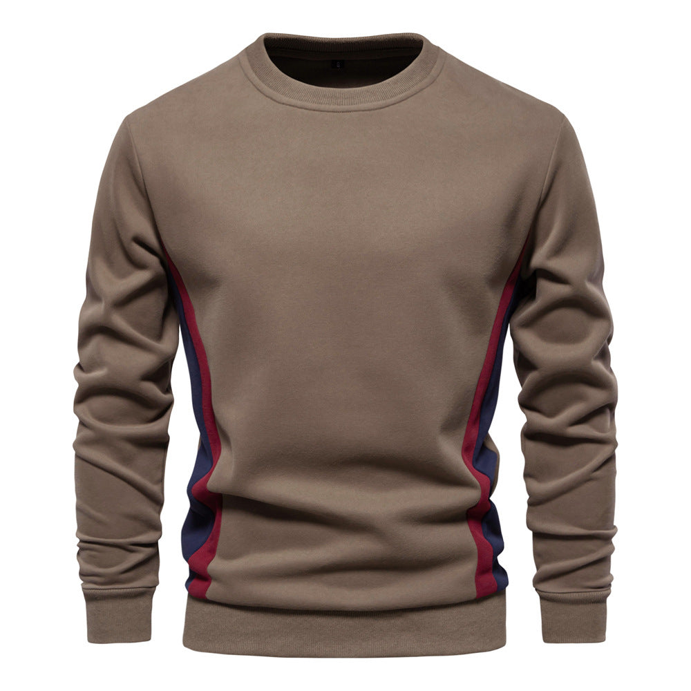 Herren Winter Sweatshirts Rundhalsausschnitt Casual Pullover Langarm Baumwolle Pullover Top | HD136