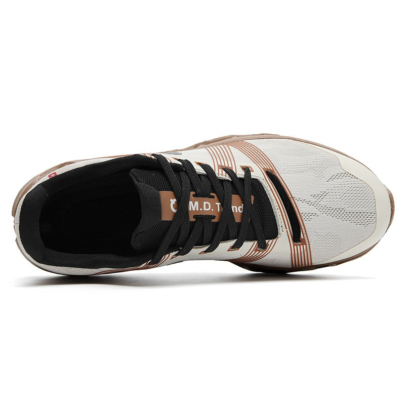 Neuestes Design Herren High-Tech Schnürschuhe Atmungsaktive Sport-Sneaker mit stoßdämpfender Sohle Hochwertige Laufschuhe | 9916