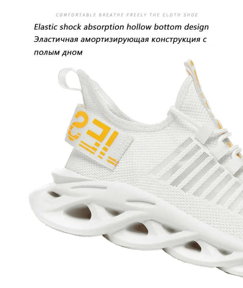 Atmungsaktive Strick-Sneaker zum Spazierengehen, leichte Sportschuhe, bequeme Low-Top-Sport-Turnschuhe | G101