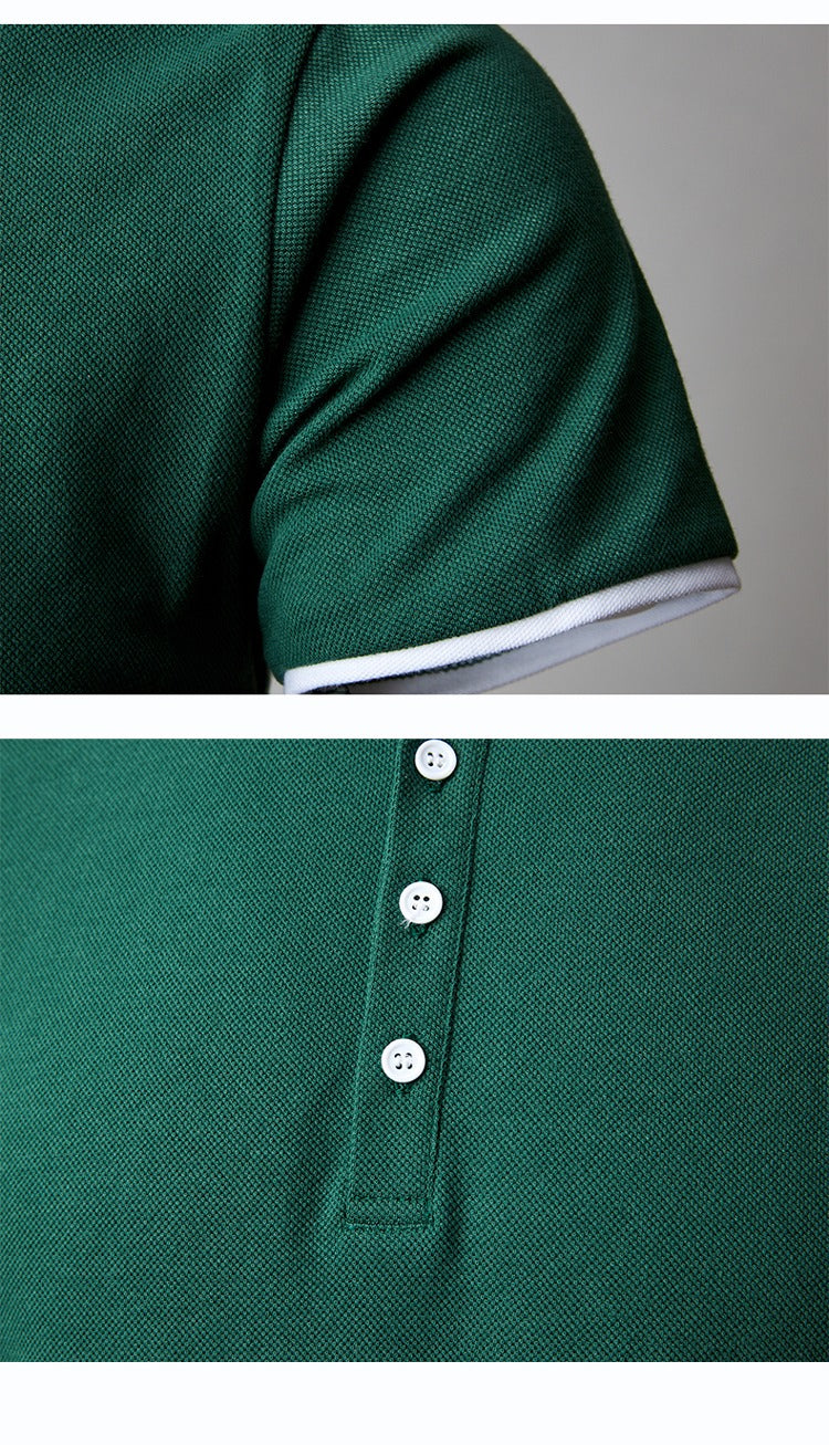 Herren Golf Business Poloshirt Sommer Kurzarm Mehrfarbiges passendes T-Shirt | 1031