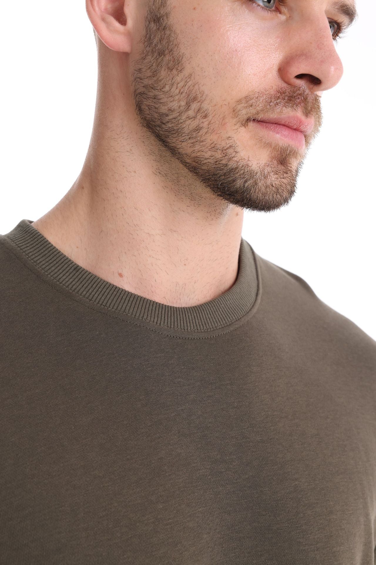Winterdicker Pullover mit Rundhalsausschnitt, einfarbig, langärmelig, warm, schmaler Pullover | HD156