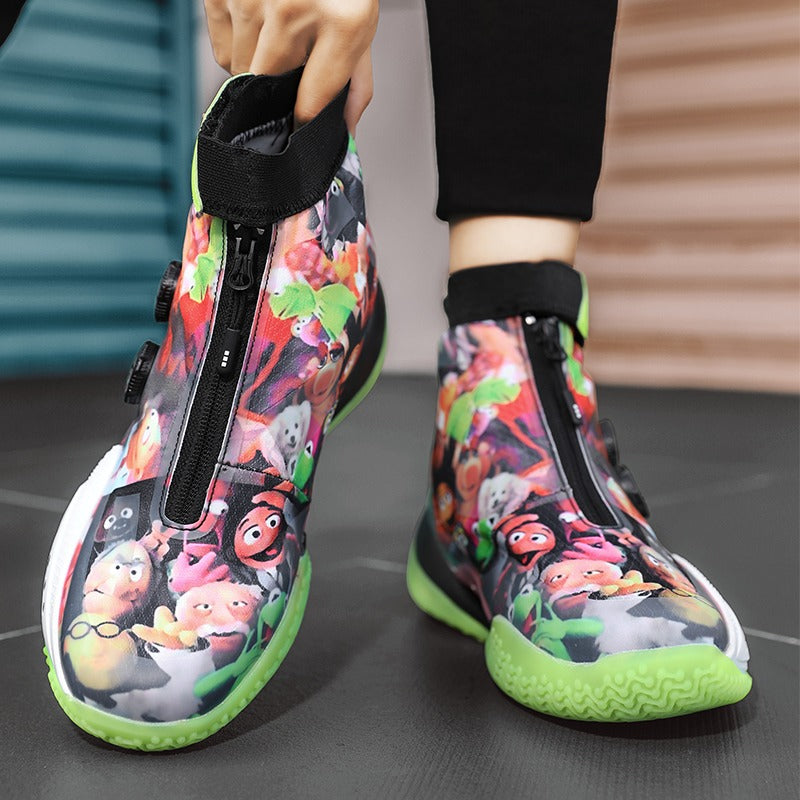 Atmungsaktive Outdoor-Sneaker mit Drehschnalle, lässig, sportlich, lässig ...