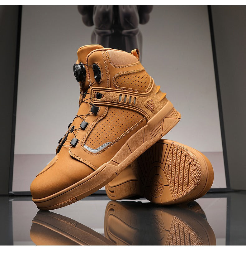 Atmungsaktive Motorradstiefel aus Leder, sturzsichere Straßenrenn- und Parkour-Reitschuhe | 229