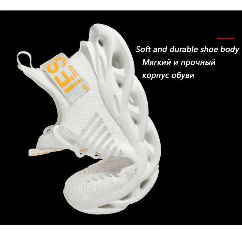 Atmungsaktive Strick-Sneaker zum Spazierengehen, leichte Sportschuhe, bequeme Low-Top-Sport-Turnschuhe | G101