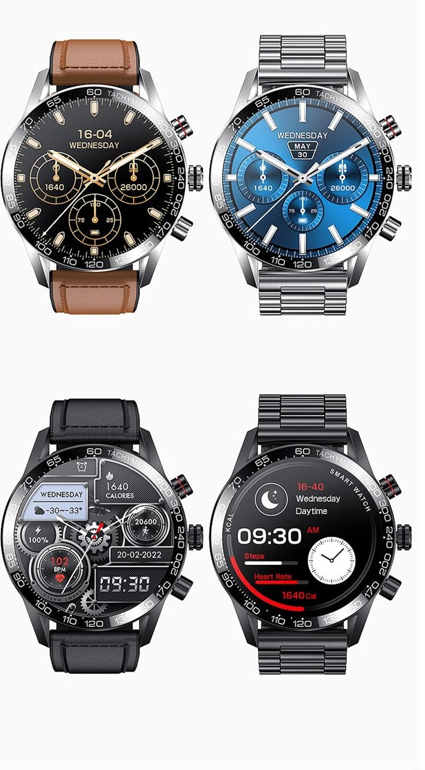 Herren-Smartwatch mit AMOLED-HD-Bildschirm und Bluetooth-Anruffunktion | BW0408