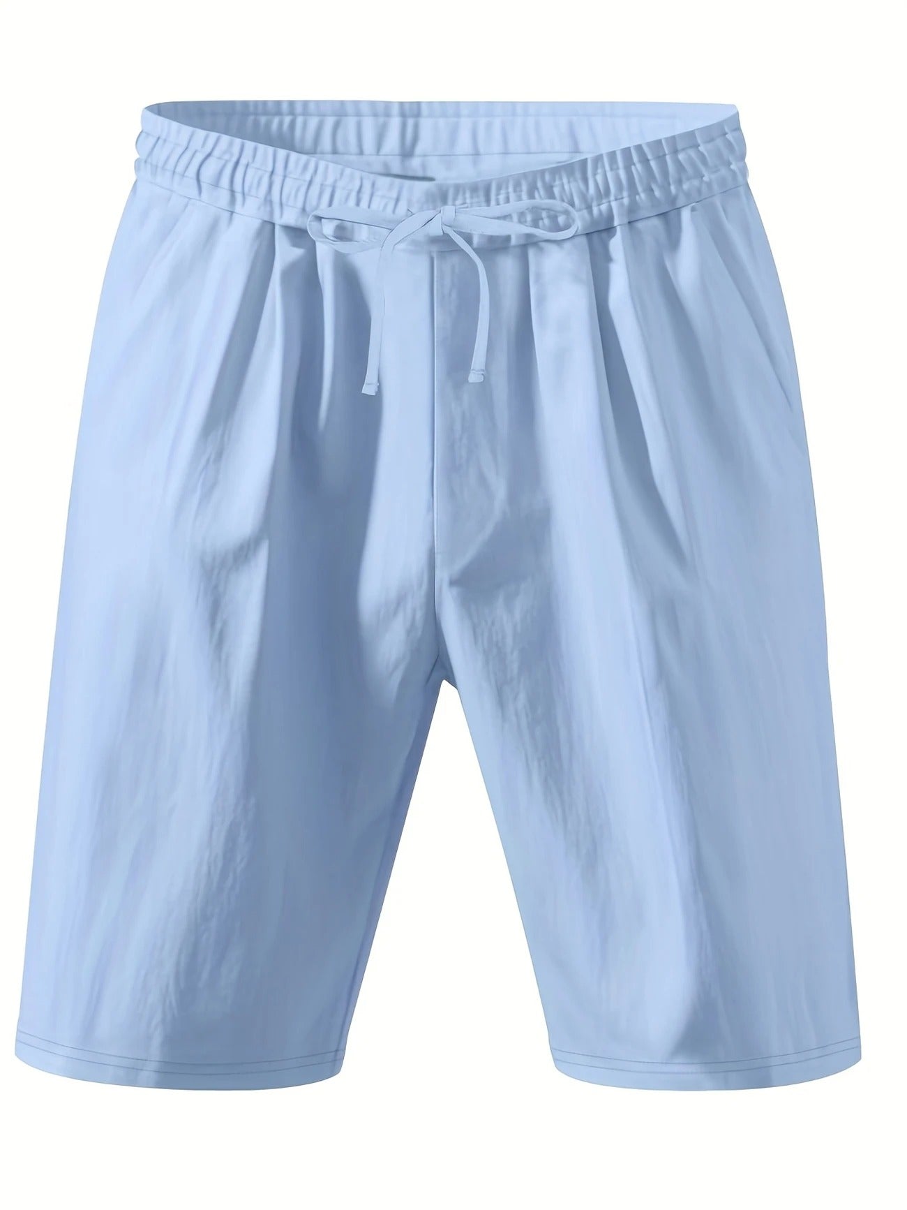 Atmungsaktive Leinenshorts für Herren – Leichte Sommer-, Strand- und Sport-Freizeitkleidung | YFY-WW-2