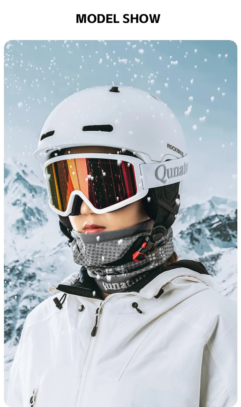Winter Winddichte Ski-Gesichtsmaske Fleece-Fahrradschal Outdoor-Halstuch | WB022