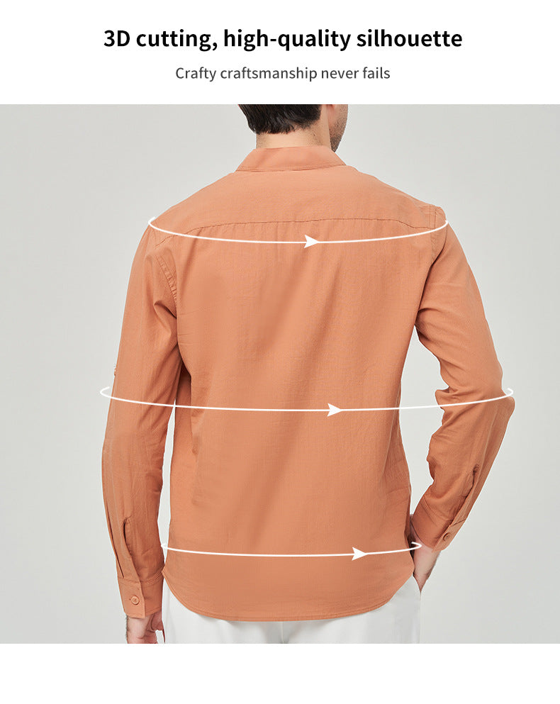 Herrenhemd Henry mit klassischem Design und Knopfleiste, vielseitiger Business-Stil | M7
