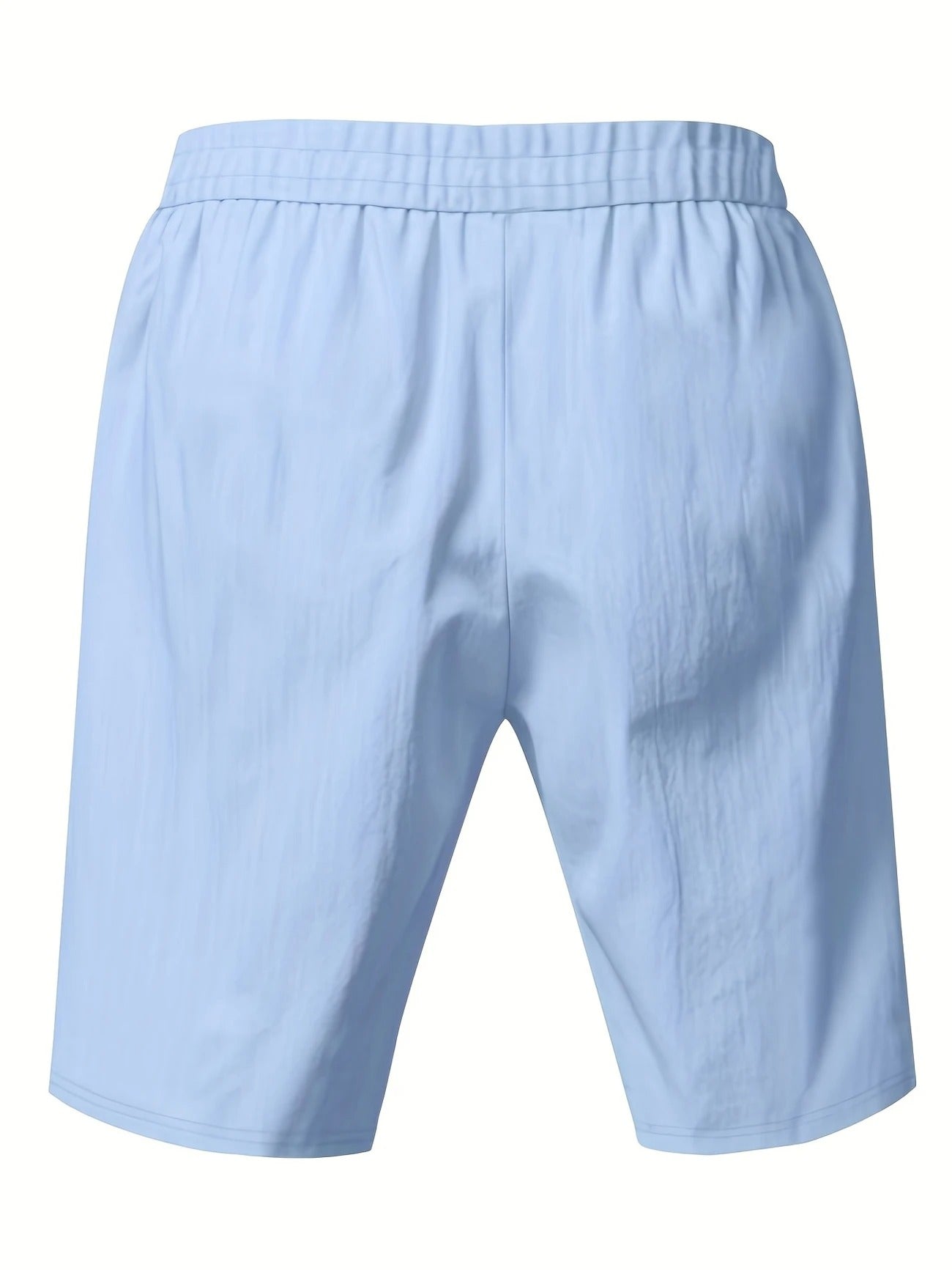 Atmungsaktive Leinenshorts für Herren – Leichte Sommer-, Strand- und Sport-Freizeitkleidung | YFY-WW-2