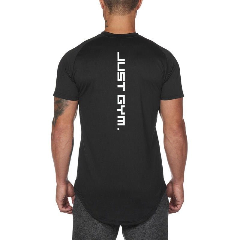 Herren Mesh Schnelltrocknend Atmungsaktiv Fitness Bodybuilding O-Ausschnitt Slim Fit Tops | 6643
