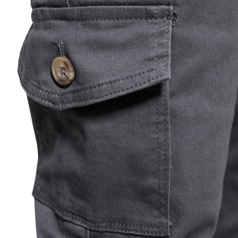 Lässige, atmungsaktive Cargohose für Herren im Frühling und Herbst | PM32