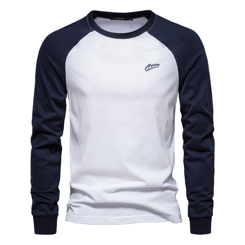 Herren Pullover T-Shirts Langarm Rundhals Casual T Shirts | TS2017
