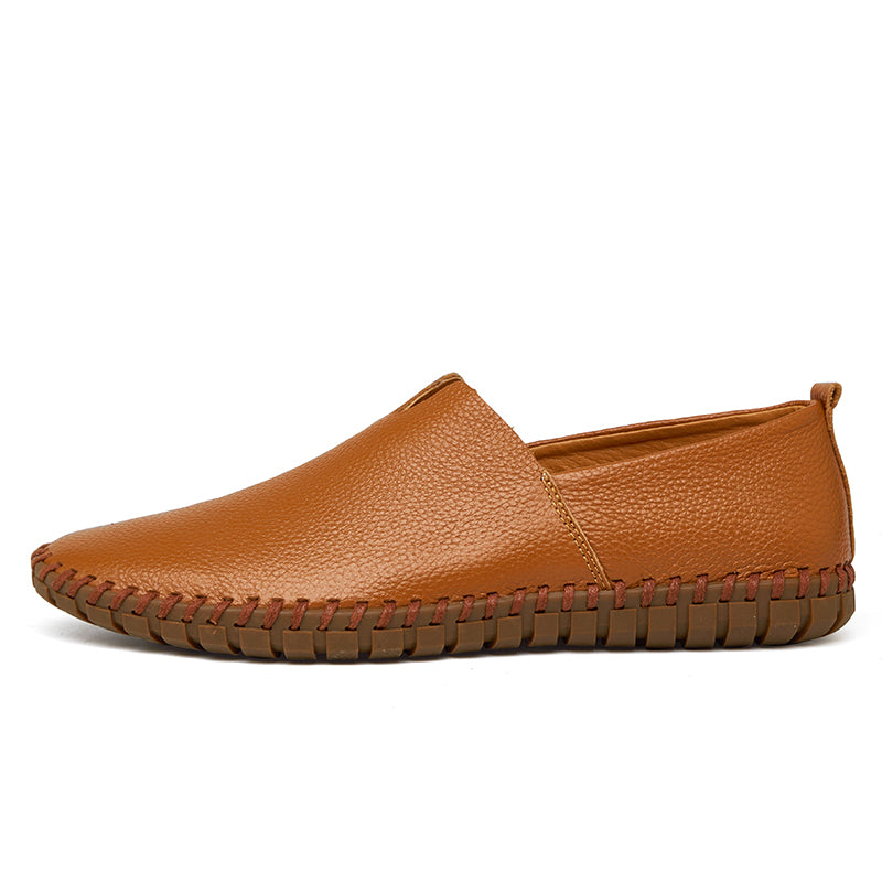 Handgefertigte Gommino Penny Loafer für Herren – Leichte Leder-Fahrerschuhe | Lässige Slip-On-Flats | 955