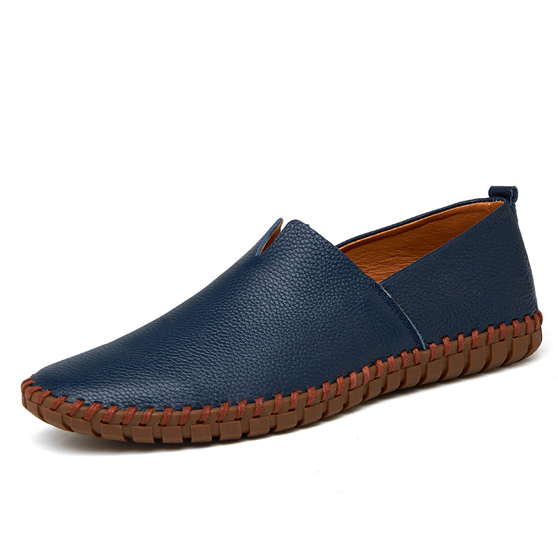 Handgefertigte Gommino Penny Loafer für Herren – Leichte Leder-Fahrerschuhe | Lässige Slip-On-Flats | 955