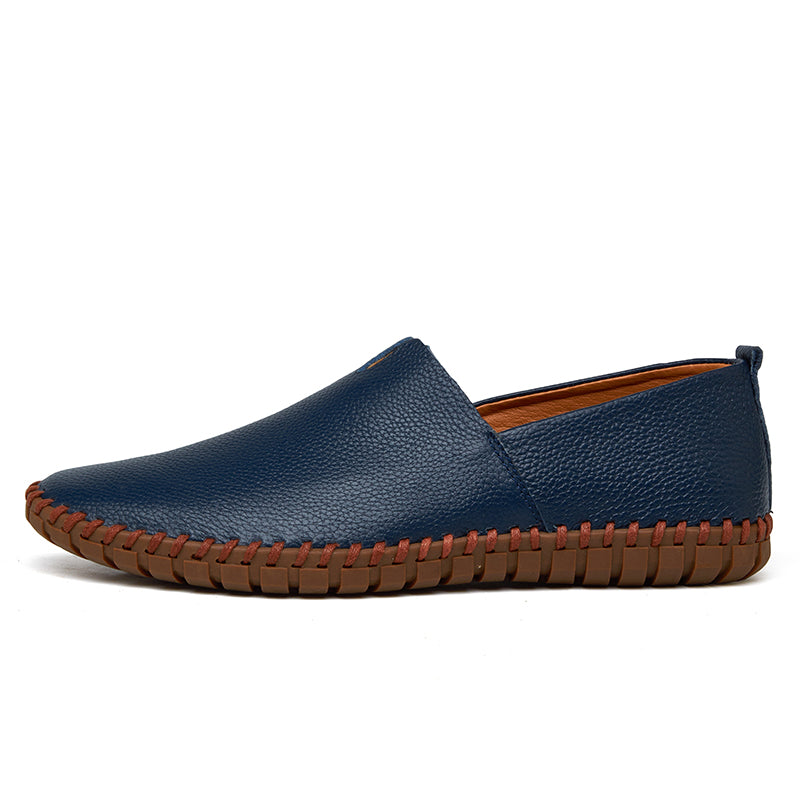 Handgefertigte Gommino Penny Loafer für Herren – Leichte Leder-Fahrerschuhe | Lässige Slip-On-Flats | 955