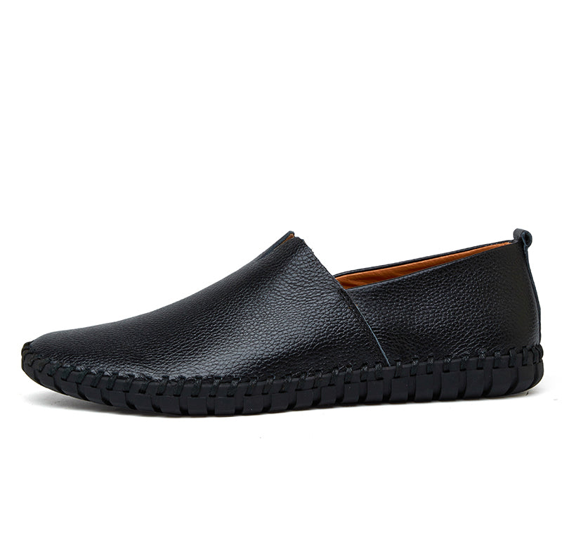Handgefertigte Gommino Penny Loafer für Herren – Leichte Leder-Fahrerschuhe | Lässige Slip-On-Flats | 955