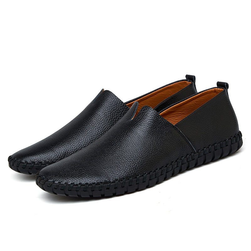 Handgefertigte Gommino Penny Loafer für Herren – Leichte Leder-Fahrerschuhe | Lässige Slip-On-Flats | 955