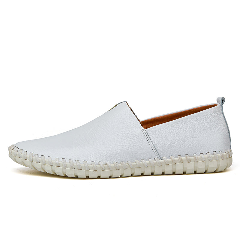 Handgefertigte Gommino Penny Loafer für Herren – Leichte Leder-Fahrerschuhe | Lässige Slip-On-Flats | 955