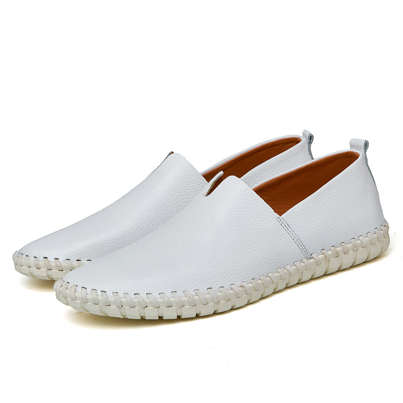 Handgefertigte Gommino Penny Loafer für Herren – Leichte Leder-Fahrerschuhe | Lässige Slip-On-Flats | 955