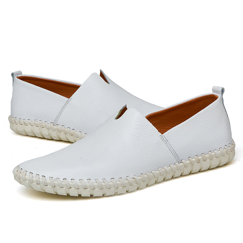 Handgefertigte Gommino Penny Loafer für Herren – Leichte Leder-Fahrerschuhe | Lässige Slip-On-Flats | 955
