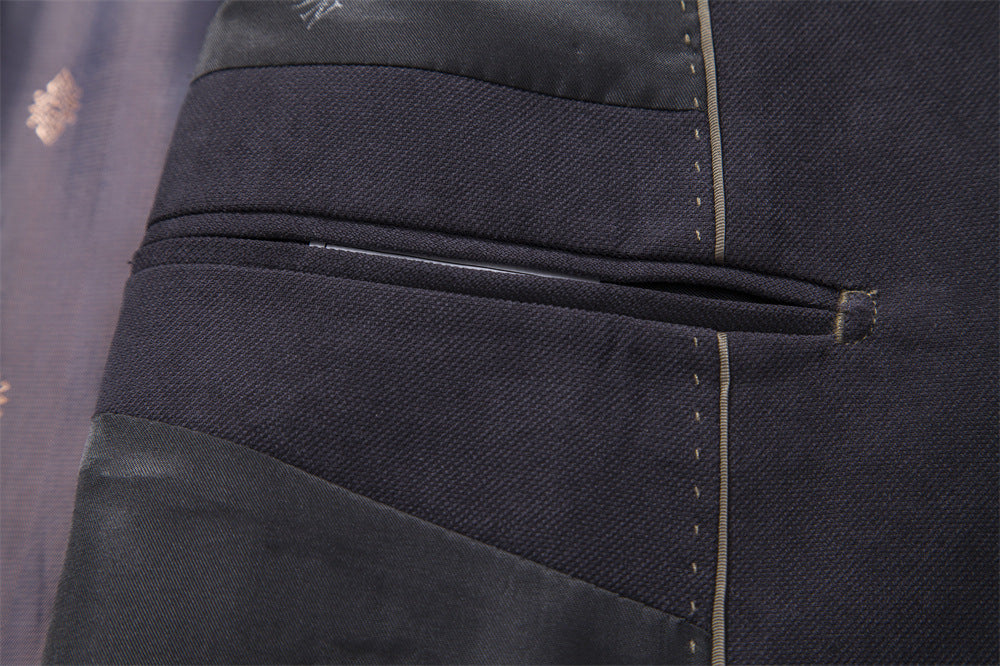 Herren Blazer Slim Fit Gesellschafts-Hochzeitsblazer Jugend Freizeitjacke Anzug für Männer | JK121